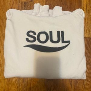 White SoulCycle Sweatshirt. Size Large. Great Condition